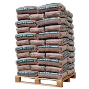 PALLET DI PELLET DIN PLUS (65 SACCHI) PER CARICO DI CAMION